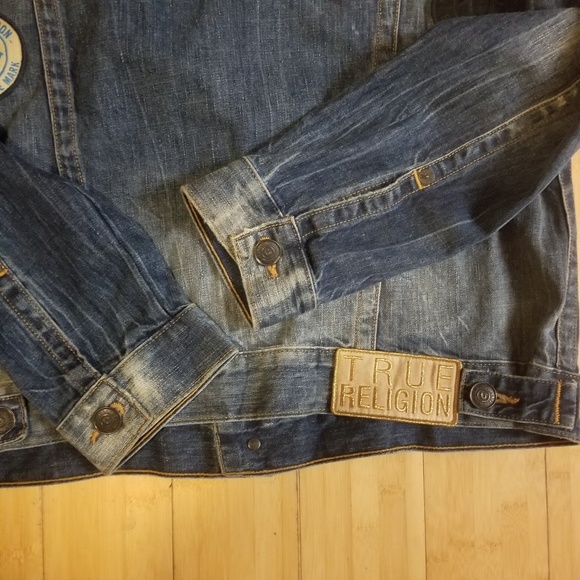 ⛔⛔SOLD⛔⛔True Religion Jimmy Patchwork jacket - Picture 6 of 8